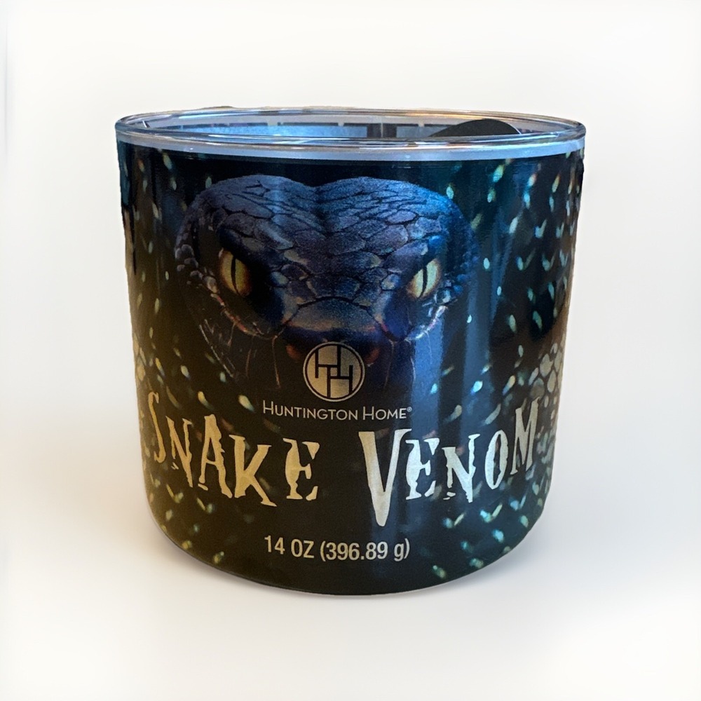 Black Magic Snake Venom Candle Limited Edition 14oz Gothic NEW RARE